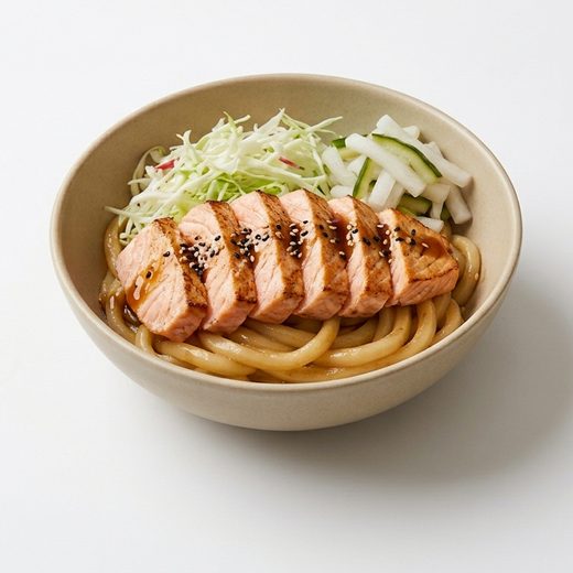 Lachs Nudelbox