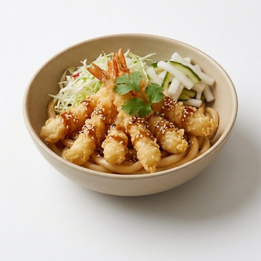 Tempura Crevetten Nudelbox