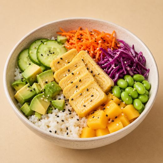 Eggroll Poke Bowl