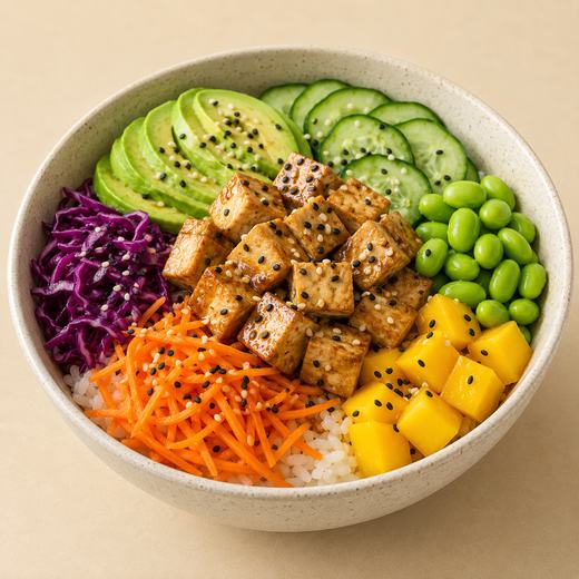 Tofu Poke Bowl
