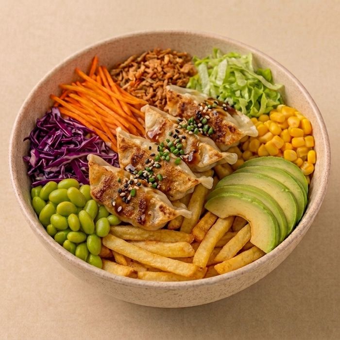 Gyoza Pommesbox