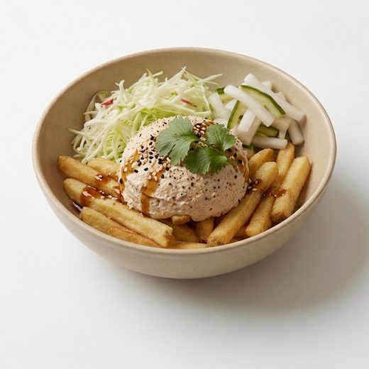 Thunfischmousse Pommesbox