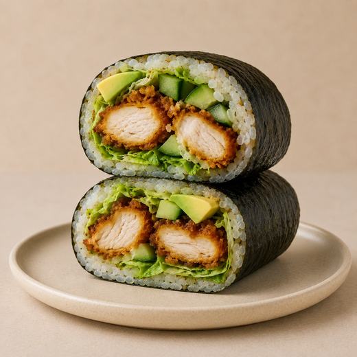 Chicken Katsu Sushi Wrap