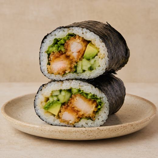 Tempura Crevetten Sushi Wrap