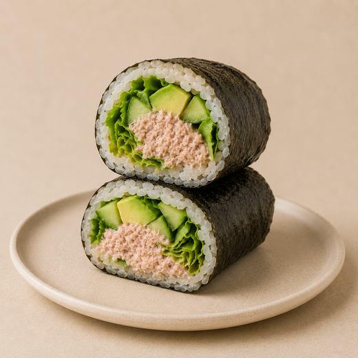 Thunfischmousse Sushi Wrap